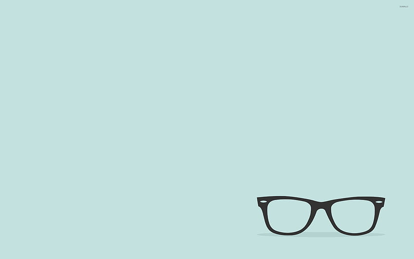 Eyeglasses with black frames - Minimalistic, Eyewear HD wallpaper