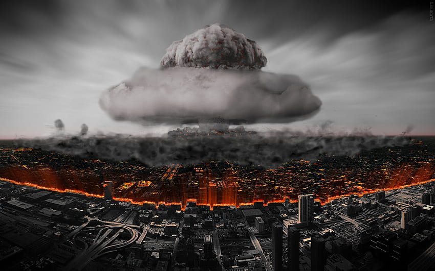 Amazing Nuclear Explosions Smoke graphy H, End of the World HD wallpaper