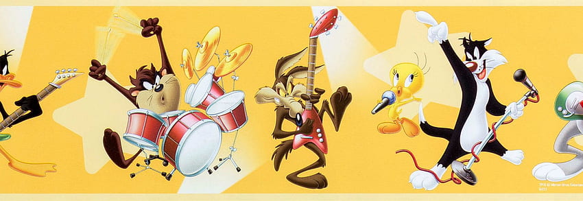 Looney Tunes, looney, мелодии, група, рок HD тапет