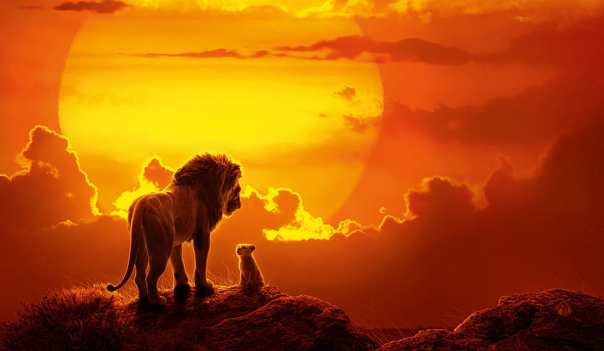Lion King Sunset () em 2020. Rei leão, Rei leão filme, Photos rei leão HD тапет