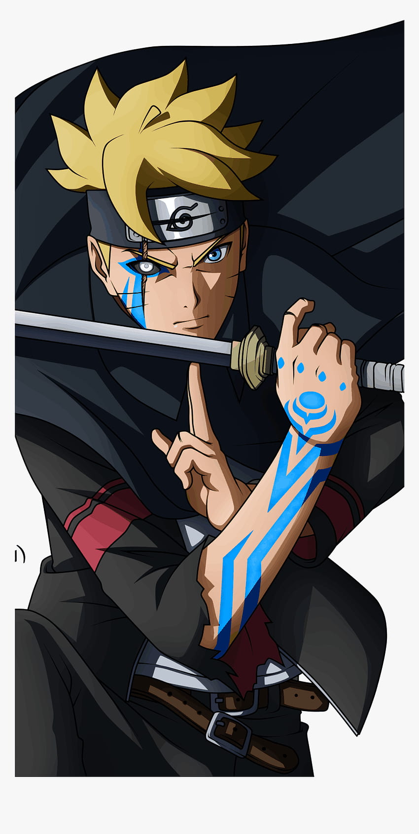 Pin by Anime on Boruto Uzmaki karma seal jogan