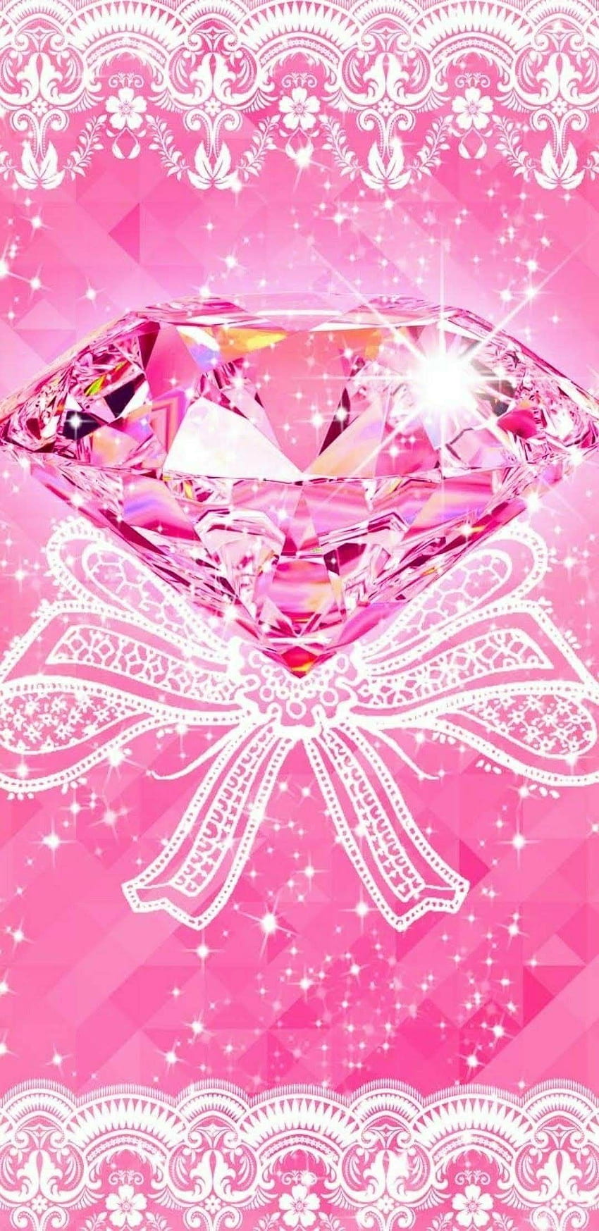 Pink diamonds live wallpaper  Apps on Google Play