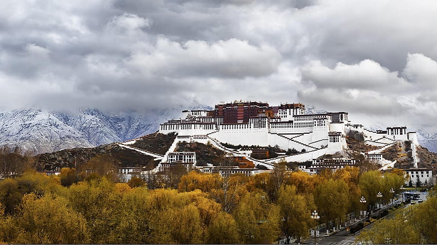 Tibet. Tibet, Tibet Ikat und Tibet Himalaya, Potala-Palast HD-Hintergrundbild
