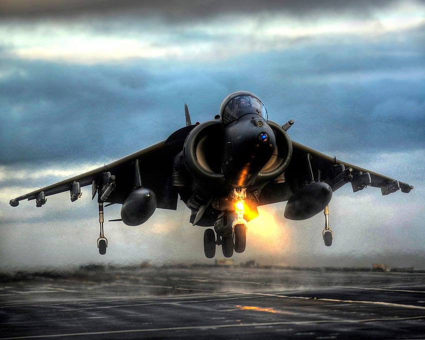 Harrier, Avion Militaire, Avion, AV 8B Harrier II Fond d'écran HD