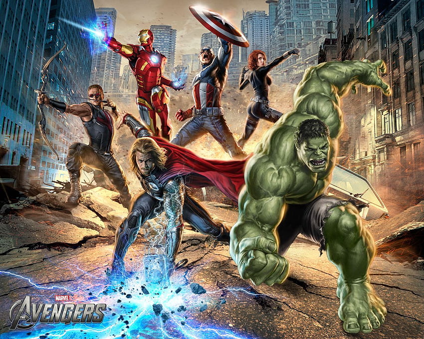 The Avengers Team 2. Comix Marvel Ous Team Ups HD wallpaper