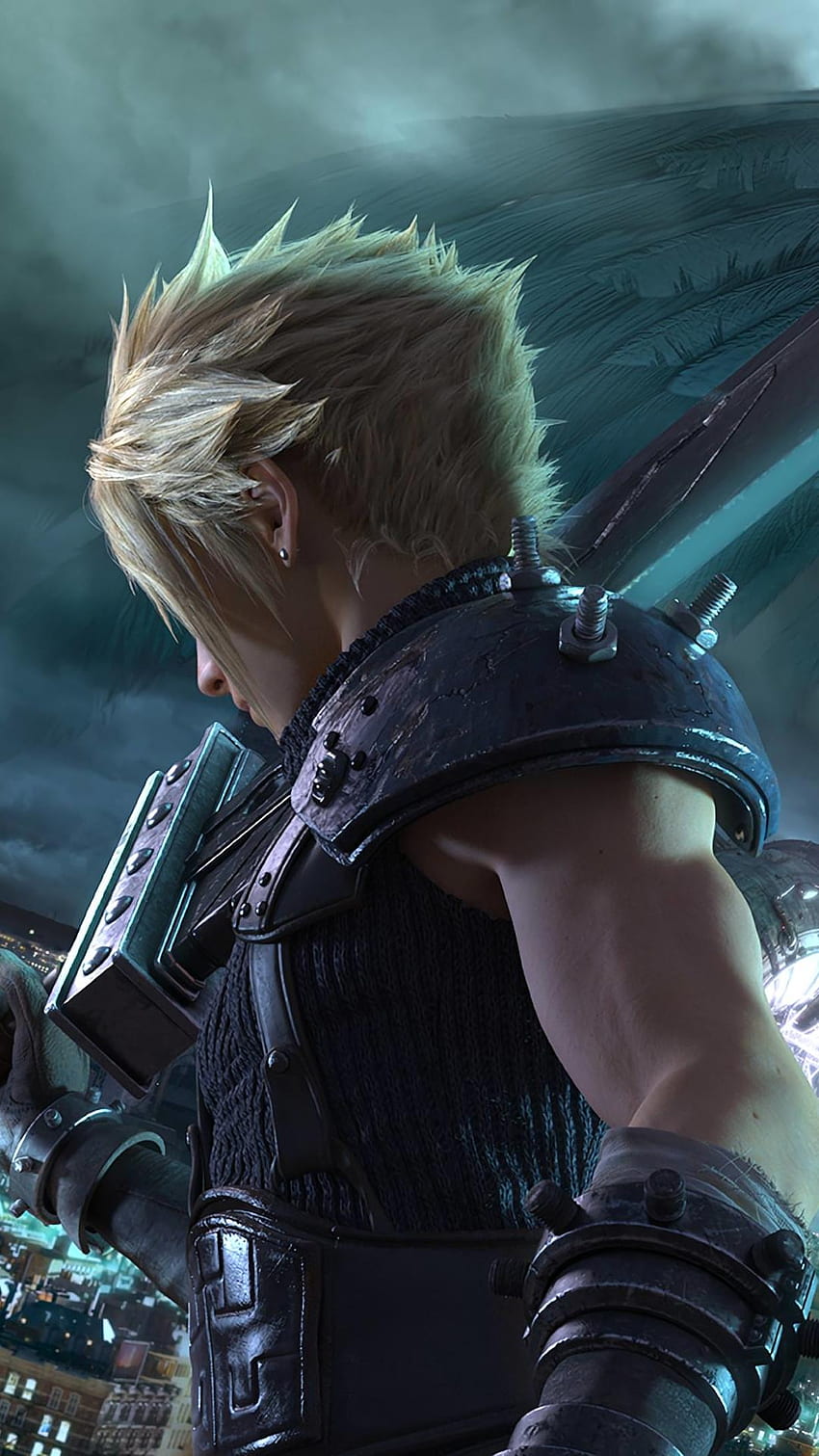Remake de Final Fantasy VII fondo de pantalla del teléfono