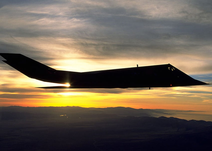 F-117 , askeri, kuvvet, bombardıman uçağı, ateş gücü, jet, uçak, kanat, hava, uçak, avcı HD duvar kağıdı