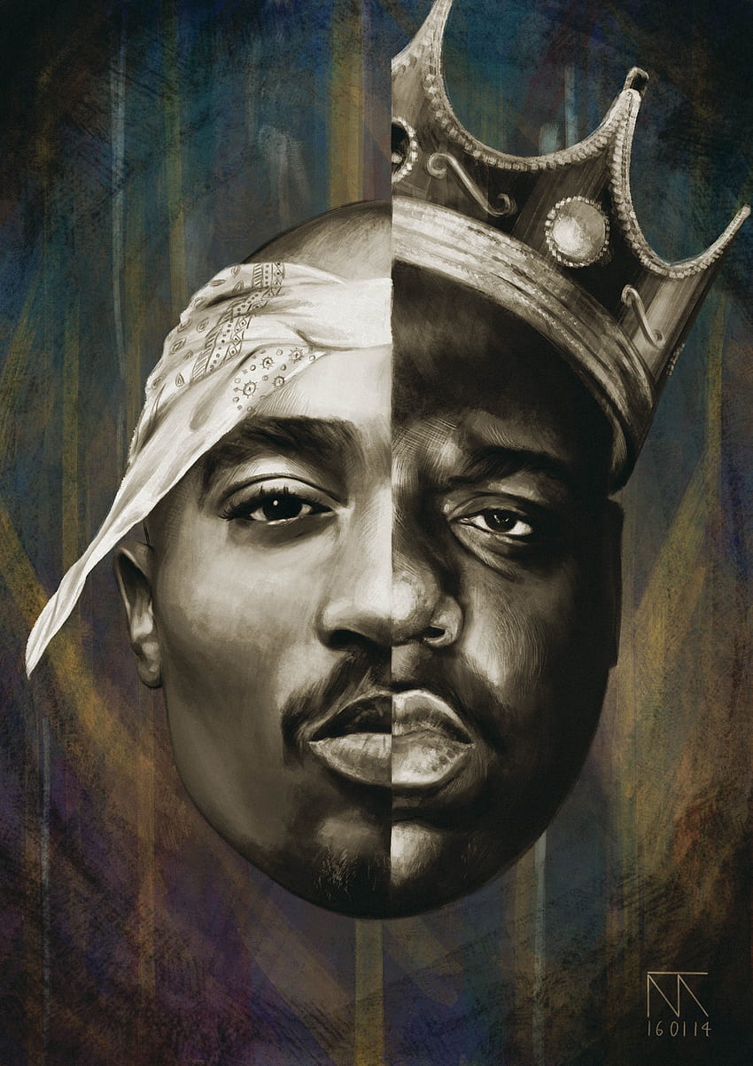 Grande & Tupac. Clipart e citazioni. Grande, hip hop, Tupac Shakur West Coast Sfondo del telefono HD
