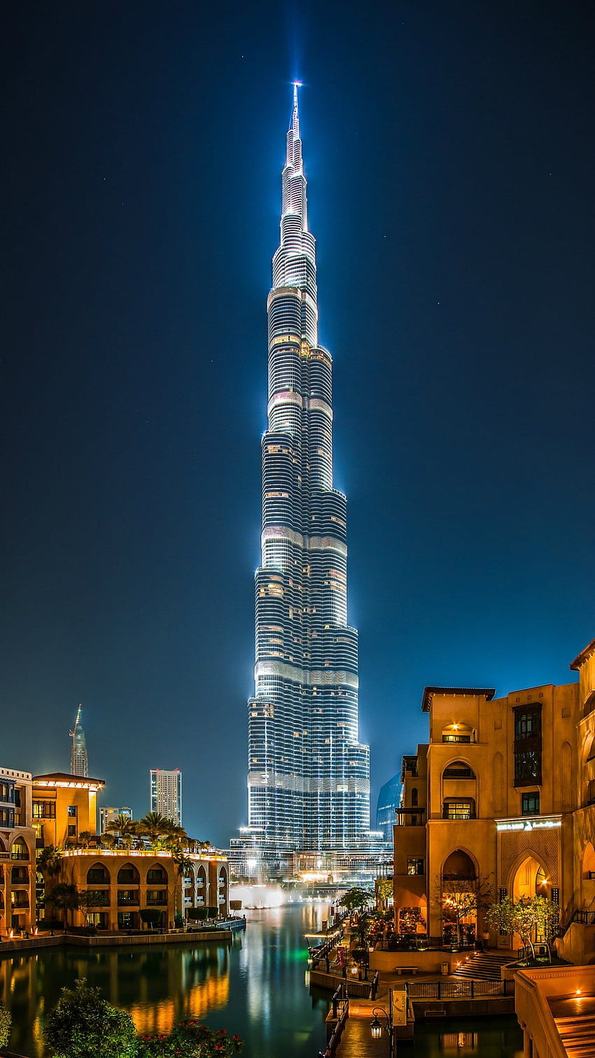 Burj Khalifa - Burj Khalifa Night HD phone wallpaper