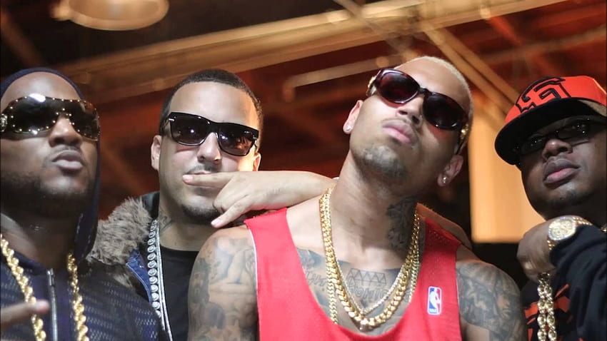 Chris Brown Loyal Explicit z udziałem Lil Wayne'a, Tyga Audio, Lil Wayne Blood Tapeta HD