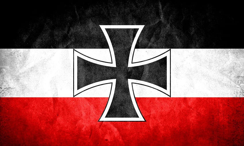 2000px Bandiera dell'Impero tedesco (jack 1903), Bandiera imperiale tedesca Sfondo HD