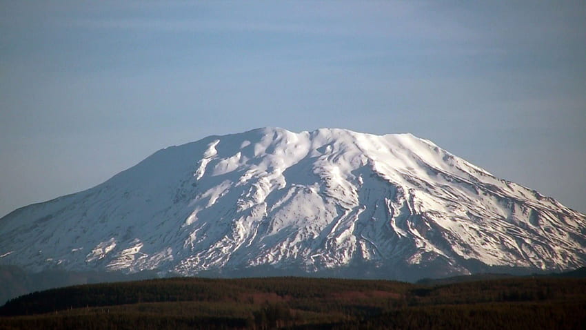 A Beginners Guide to Climbing Mt St Helens, Mount St. Helens Winter HD wallpaper