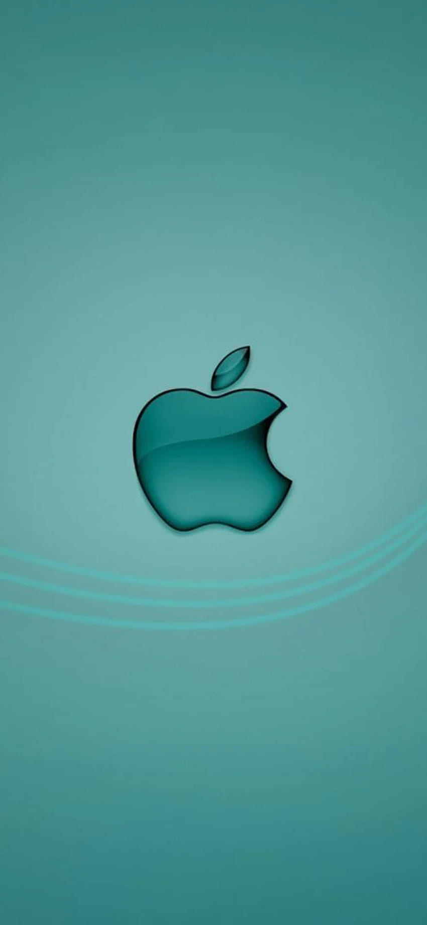 Alternativa para Apple iPhone 11 - 08 - Logo Green Tosca 3D - . . Alta resolución fondo de pantalla del teléfono