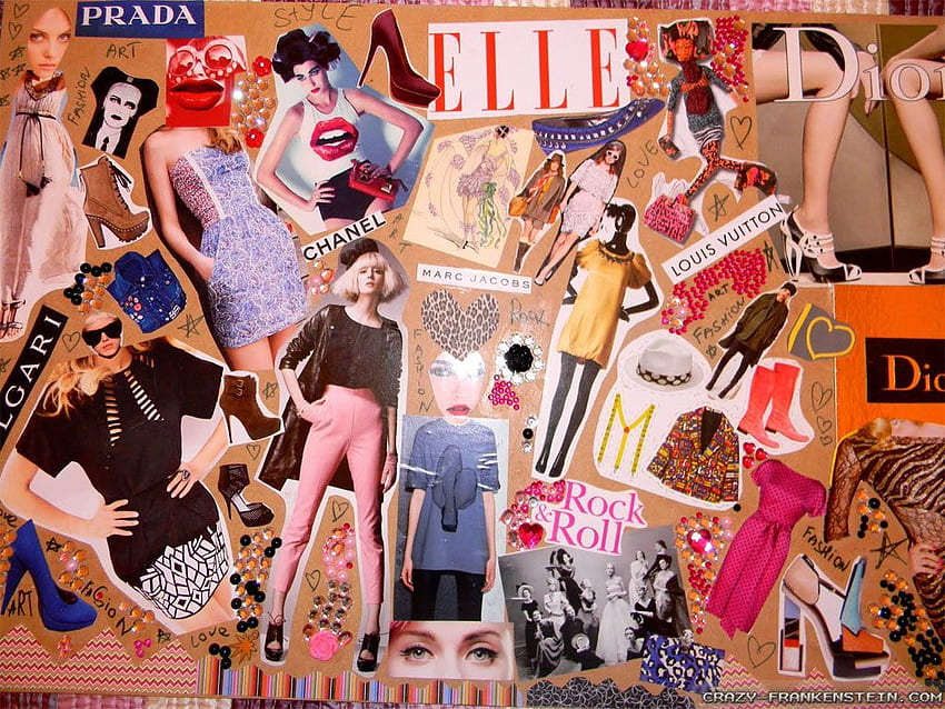 Aesthetic Collage Laptop, Fashion HD wallpaper
