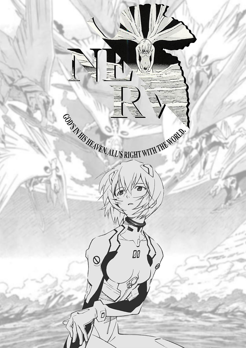 Neon Genesis Evangelion Ayanami, Evangelion Manga fondo de pantalla del teléfono