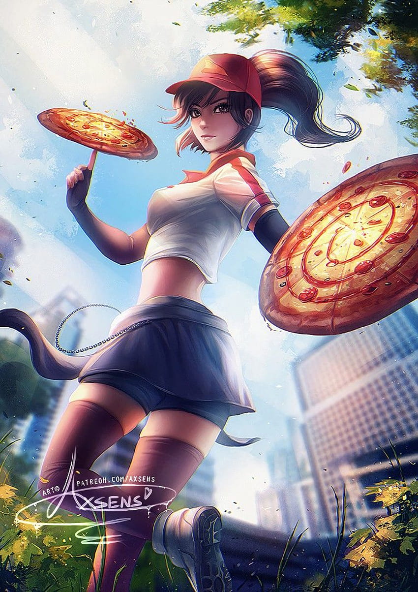 Pizza Delivery Sivir. & Fan Arts. League Of Legends HD phone wallpaper