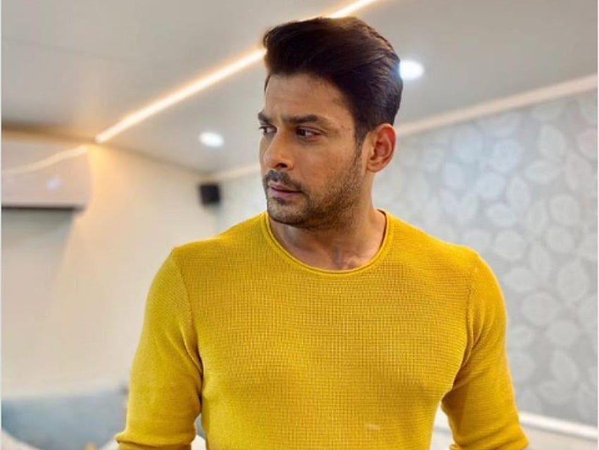 Bigg Boss 13 winner Sidharth Shukla's latest in yellow has fans gushing over the actor HD wallpaper