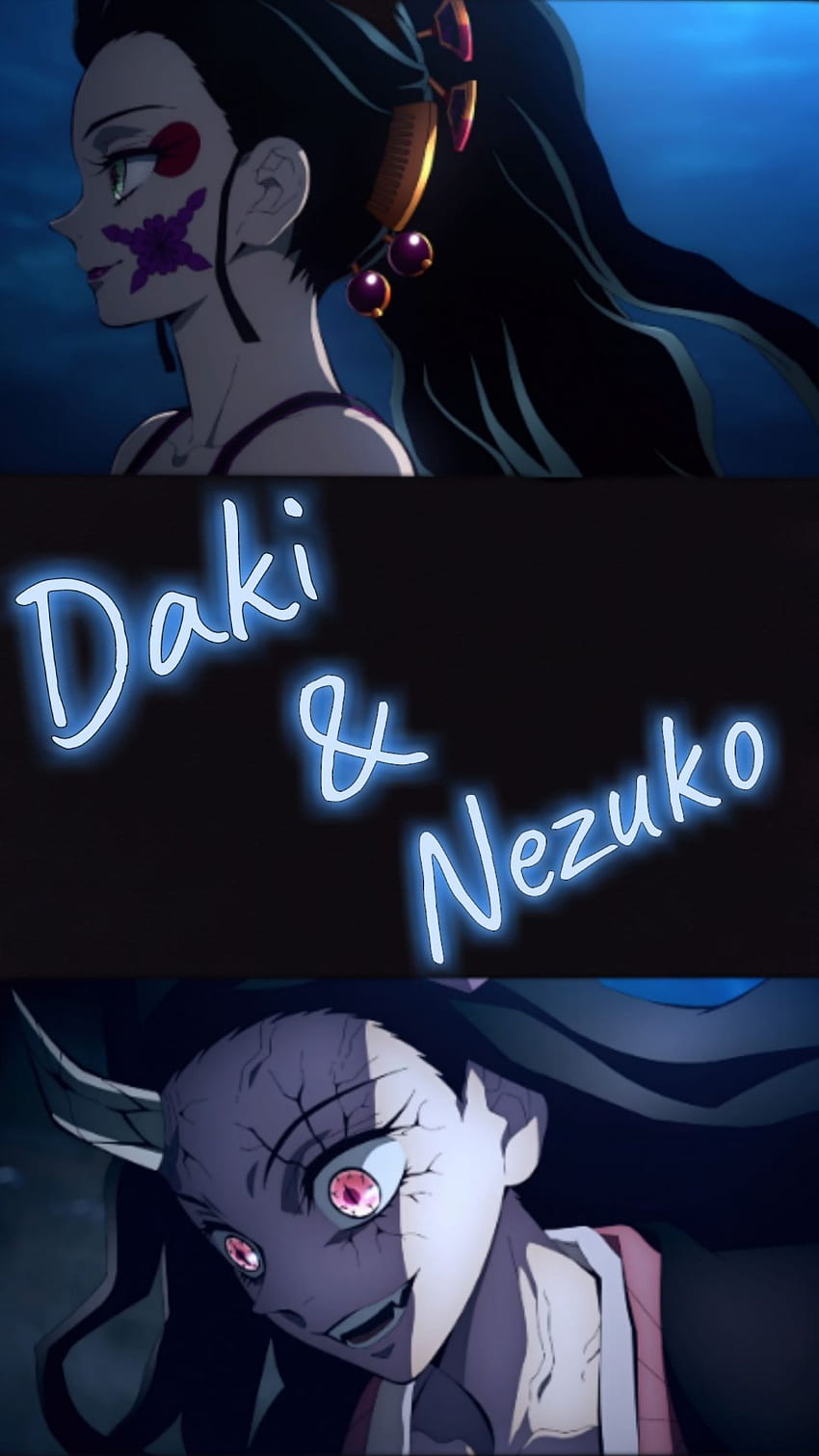 Daki And Nezuko Demonslayer Demon Girl Anime Hd Phone Wallpaper Pxfuel