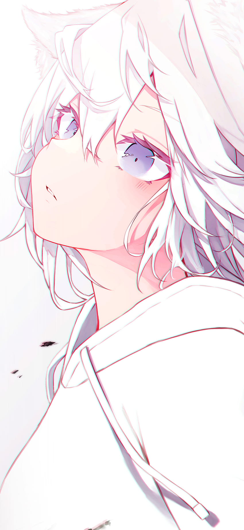 Premium Vector | Cute crying anime girl eyes