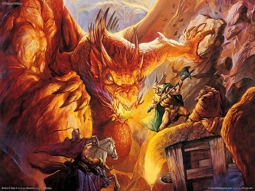 Baldur's Gate II: Shadows Of Amn HD wallpaper