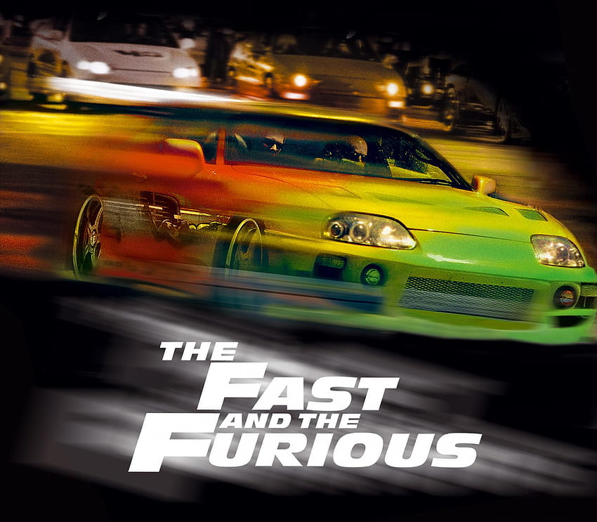 Schnell und wütend . Breit , ,, Fast and Furious 1 HD-Hintergrundbild