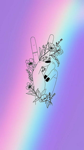 Flower Peace Sign Wrist Tattoo  Tshirt for Sale by MidCityGifts   Redbubble  peace tshirts  peace sign tshirts  flower tshirts