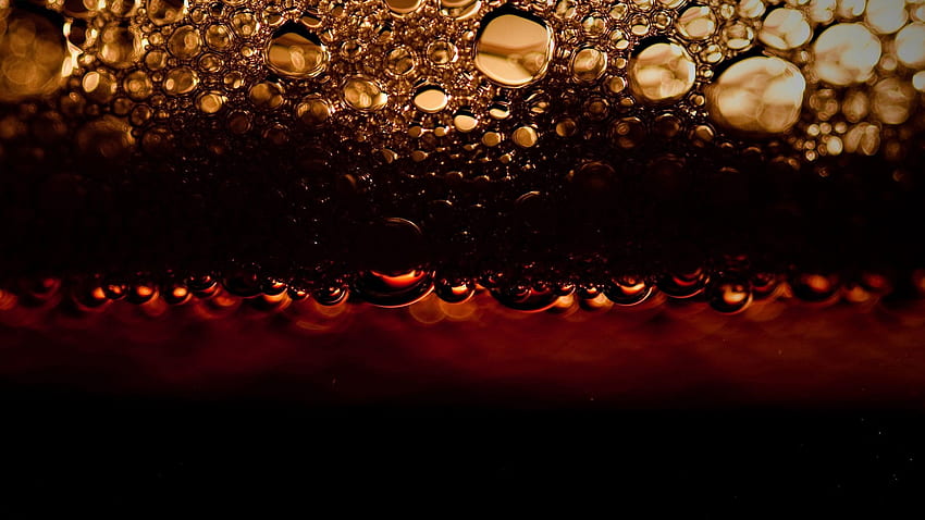 El Agua, Burbujas, Gotas, Macro, Oscuro, Brown fondo de pantalla