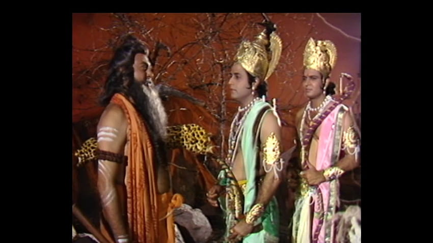 Ramayan - Mira el episodio 3 - Ram lucha contra Tarika, Arun Govil fondo de pantalla