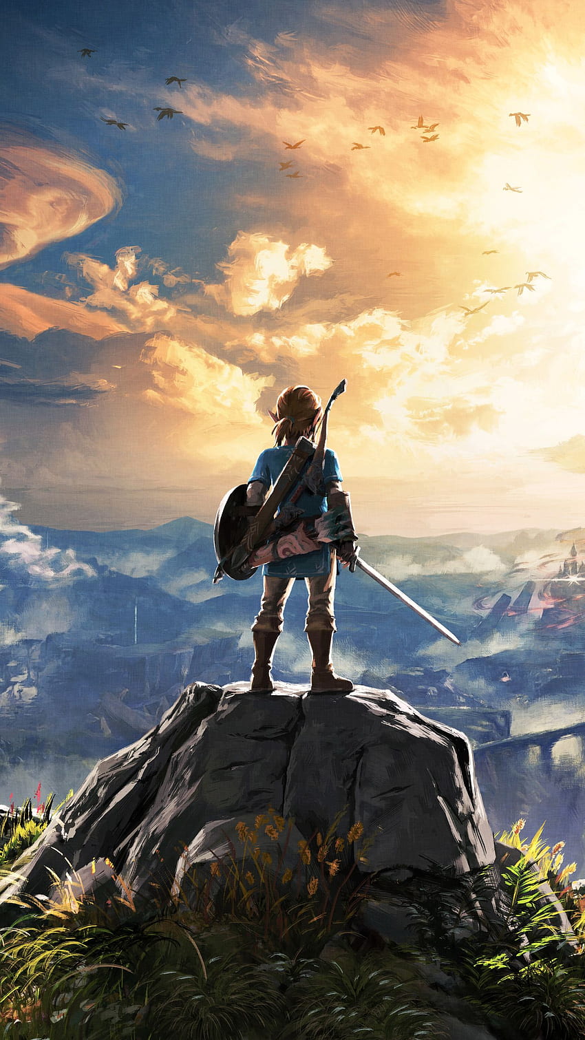 Video Game The Legend Of Zelda: Breath Of The Wild, 1440X2560 ...