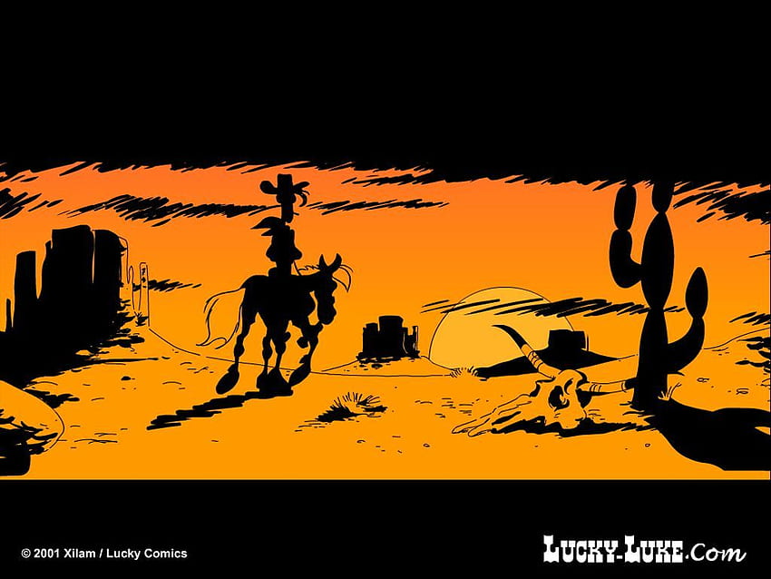 : Lucky Luke Fond d'écran HD