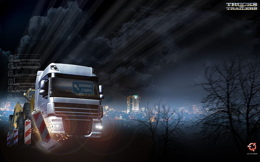 Euro Truck Simulator 2 . Neuro Fond d'écran HD