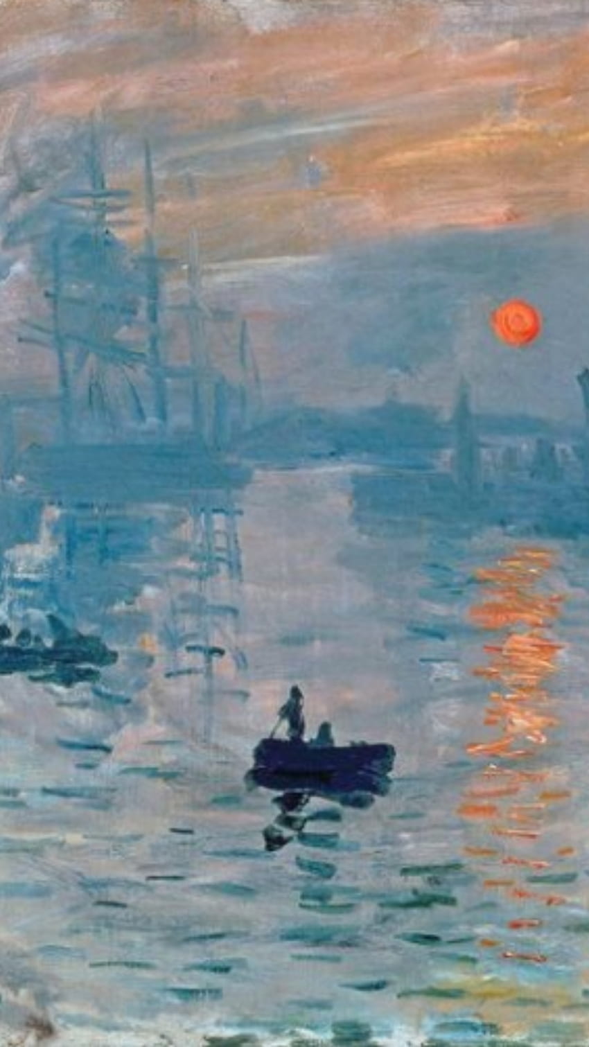 Claude Monet art, pintura arte, pintura artista, pintura HD phone wallpaper