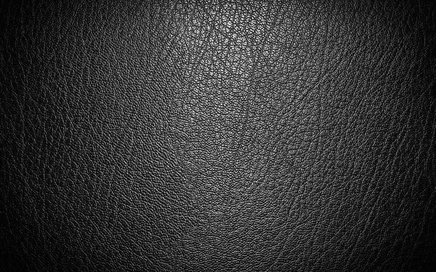 texture de cuir noir, tissu Fond d'écran HD