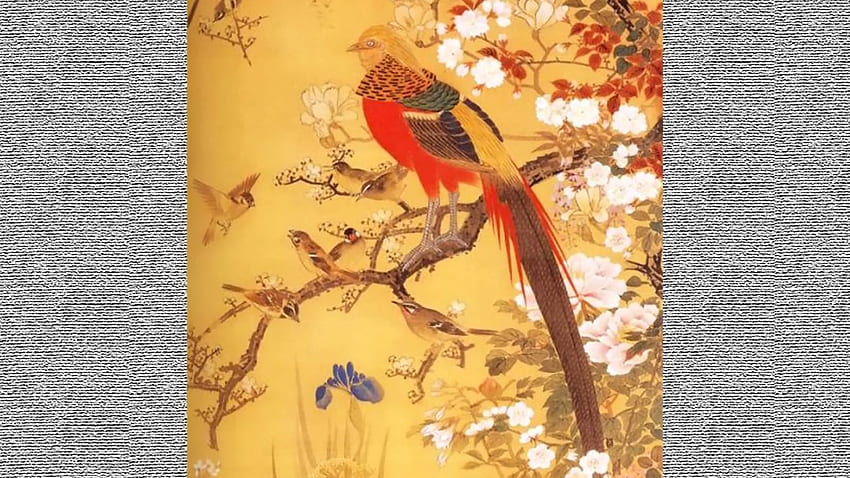 Uccello: Uccello blu Rosa Oceano Mare Spiaggia Cielo viola Acqua Gru Cuculo, Gru giapponese Pittura di uccelli Sfondo HD