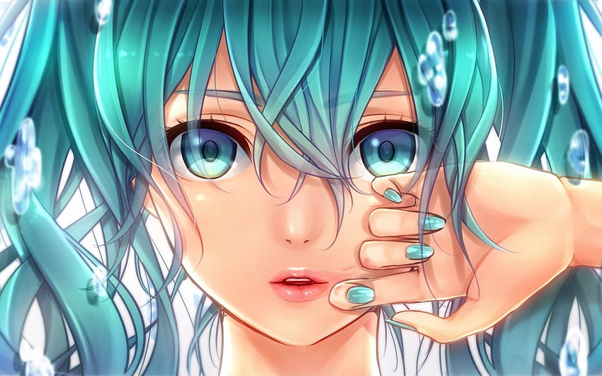 Hatsune Miku; Anime; Girl HD Vocaloid Wallpapers