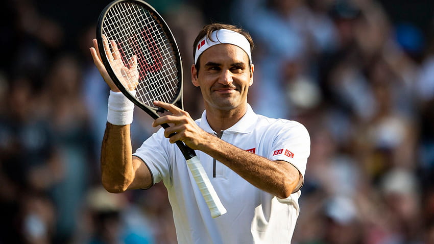 Análisis del juego de Roger Federer: entrenamiento de tenis superior, saque de Roger Federer fondo de pantalla