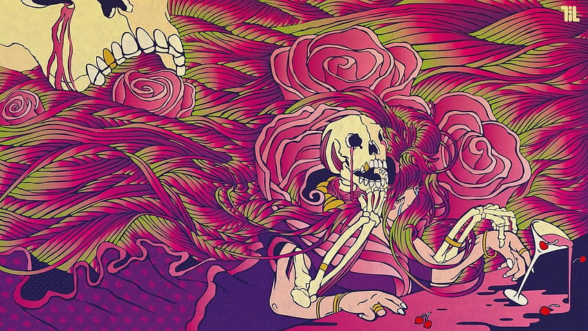 OH, THE (SFW) !. Psychedelic art, Illustrations and posters, Art, Visionary HD wallpaper