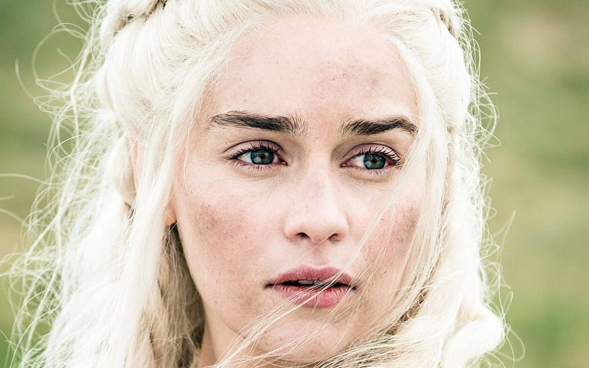 Emilia Clarke, jeux, dragons, 2015, Emilia, Clarke, trônes Fond d'écran HD