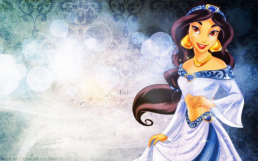 Blue,Disney,Princess,Jamsine, jamsine, blue, disney, princess HD wallpaper