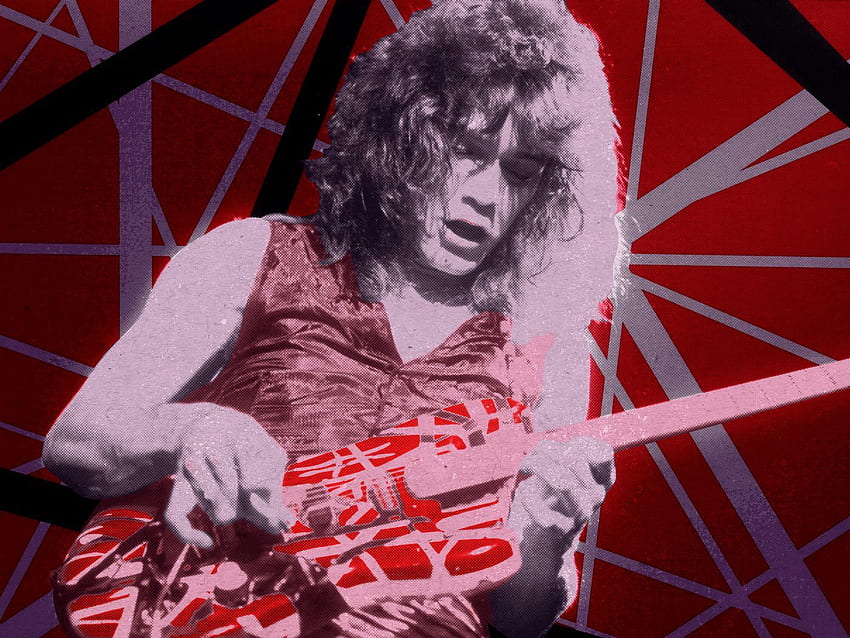 Lembrando Eddie Van Halen, o mítico deus da guitarra que fez tudo parecer fácil papel de parede HD