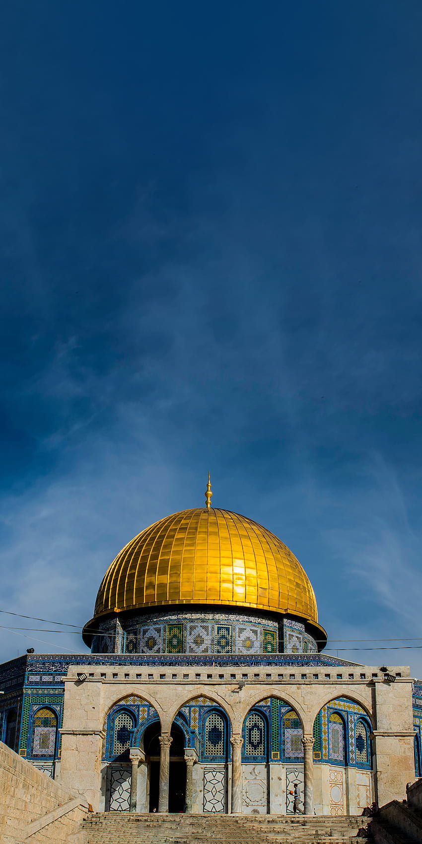 Al Aqsa Mosque Islamic - 岩のドーム - - teahub.io HD電話の壁紙