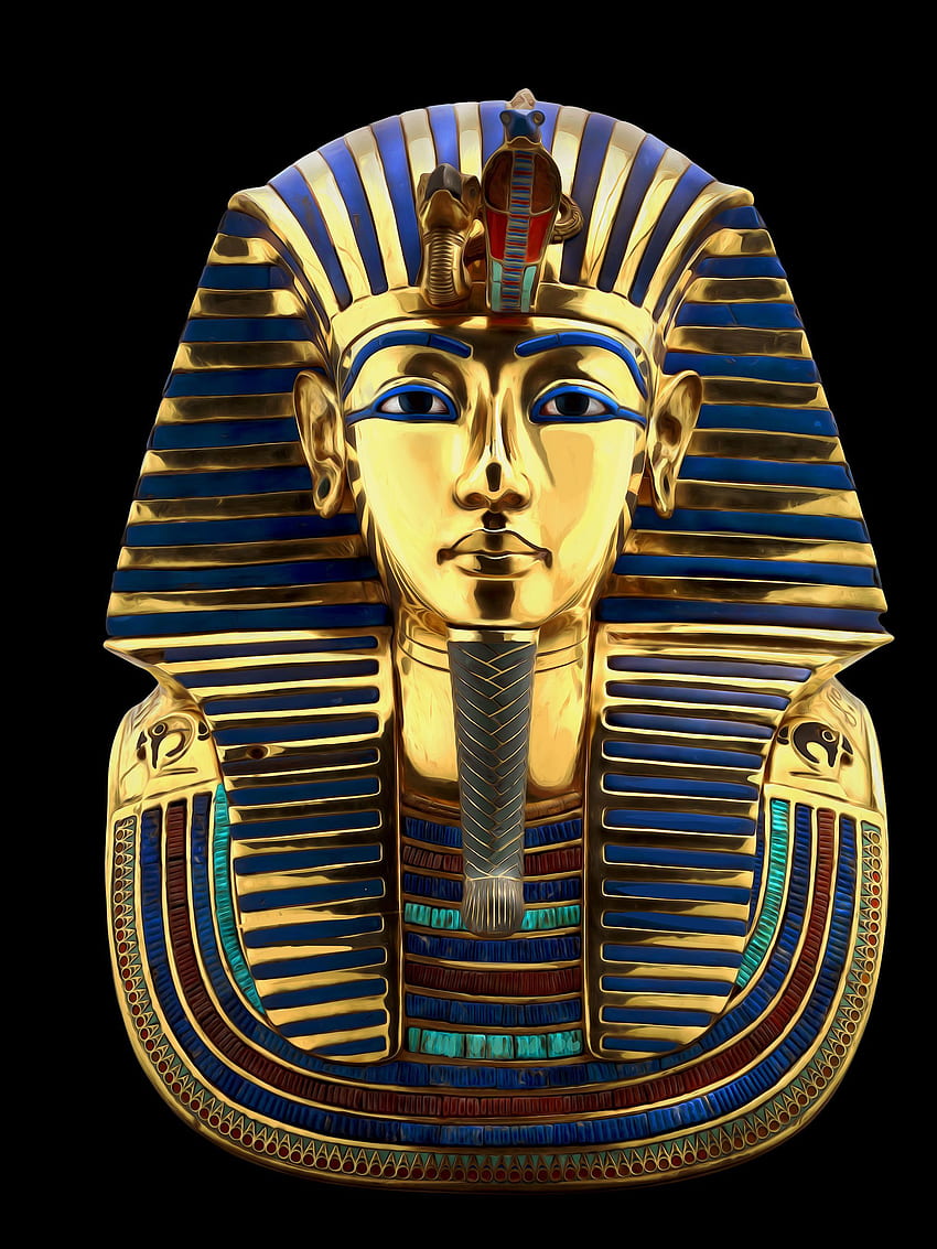 Goldener Pharao, altes Ägypten iPhone HD-Handy-Hintergrundbild