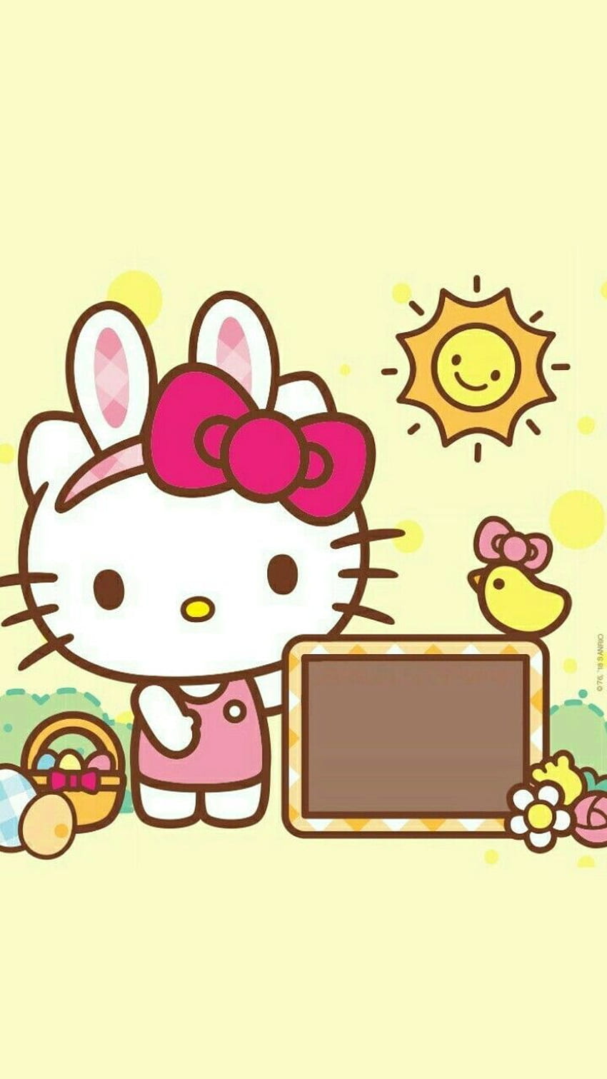 Hello Kitty. Sanrio. Hello kitty, Melody hello kitty, Hello Kitty Easter HD phone wallpaper