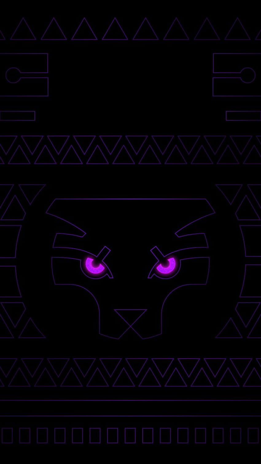 Black panther neon variant pack phone •. - KAPOW! - comicbook, Neon