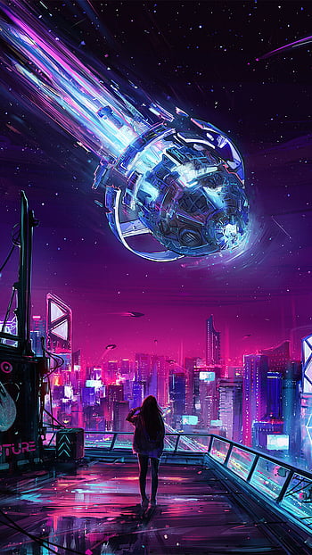 Phone synthwave HD wallpapers  Pxfuel