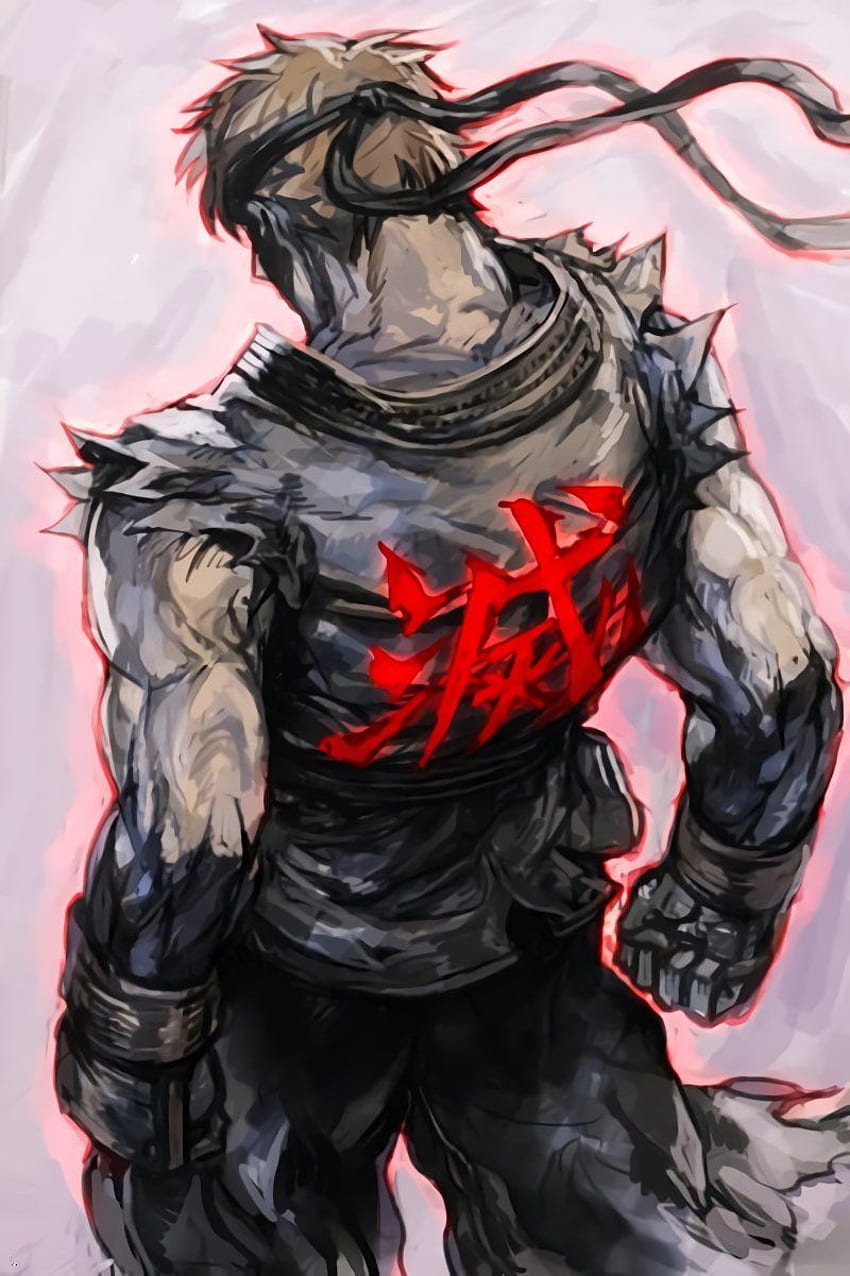 Street Fighter, Evil Ryu, di Hankuri. Combattente di strada Ryu, combattente di strada Guile, fumetti di combattenti di strada Sfondo del telefono HD