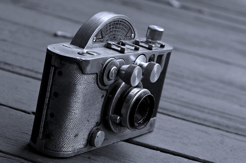 Mercury-Kamera alte klassische Technologie., Klassische Grafik HD-Hintergrundbild