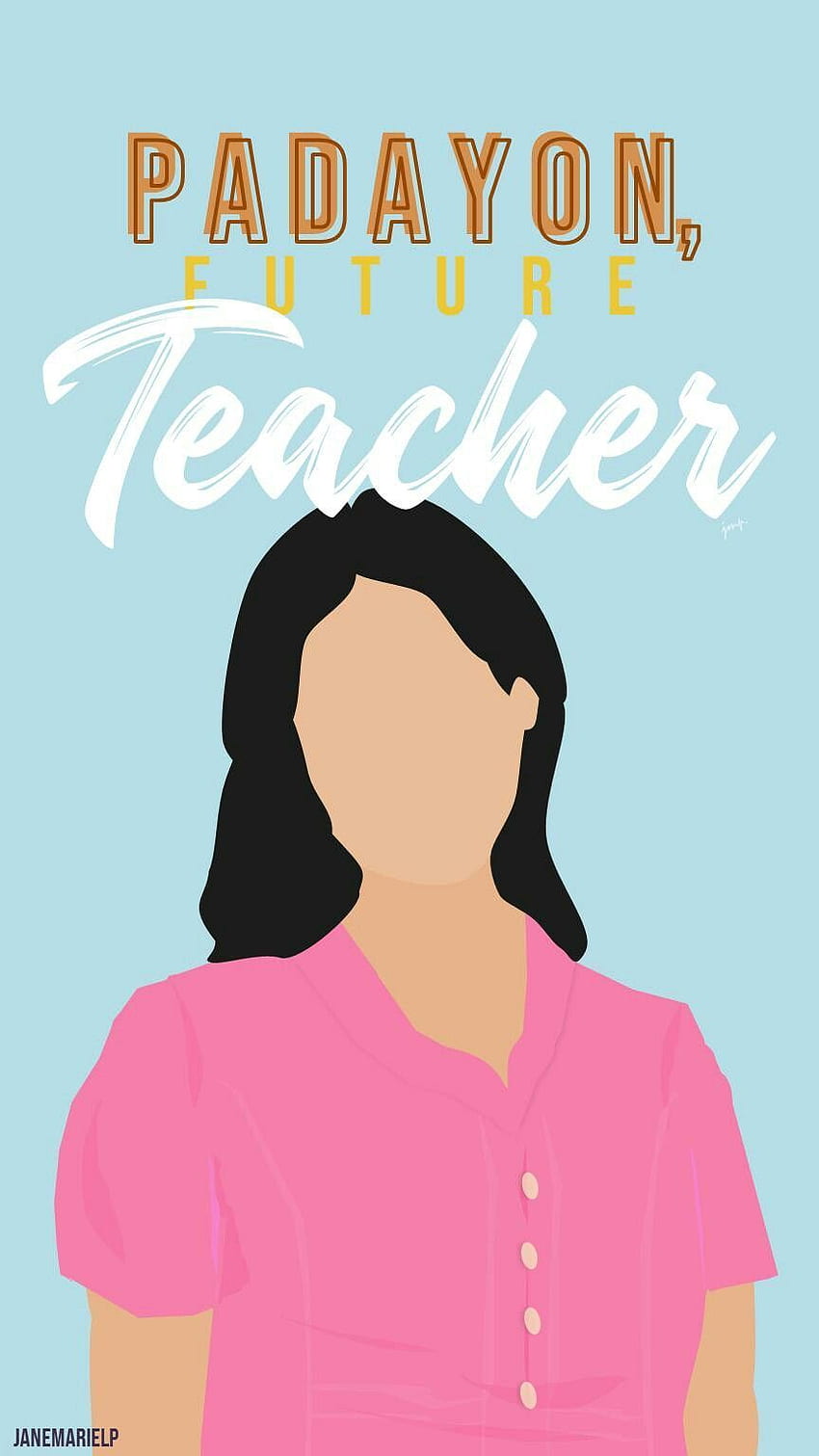 Padayon, Future Teacher (Girl). Teacher , Future , Kids background, Cute Teacher HD phone wallpaper