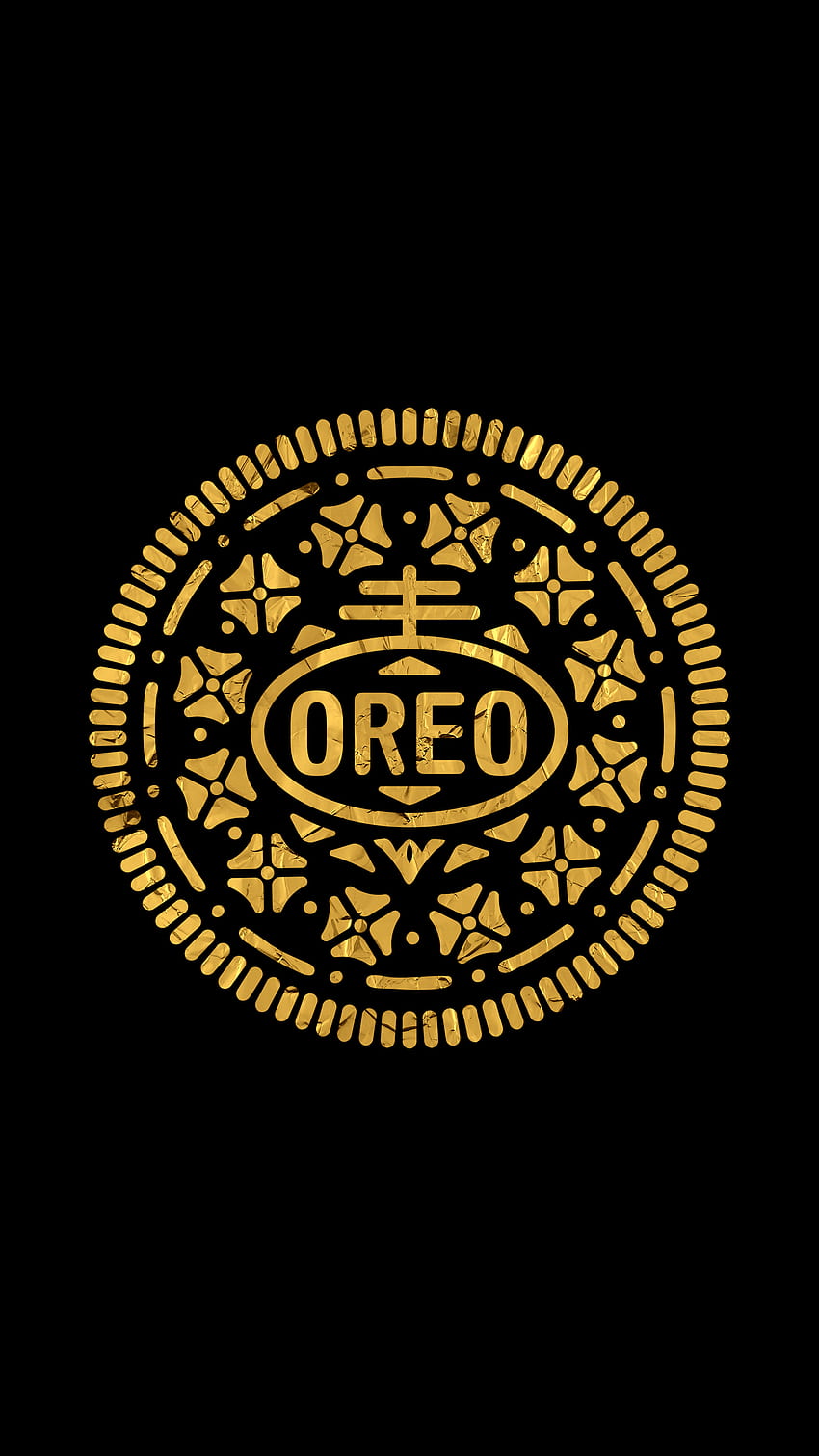 OREO Gold AMOLED – Amoled HD phone wallpaper