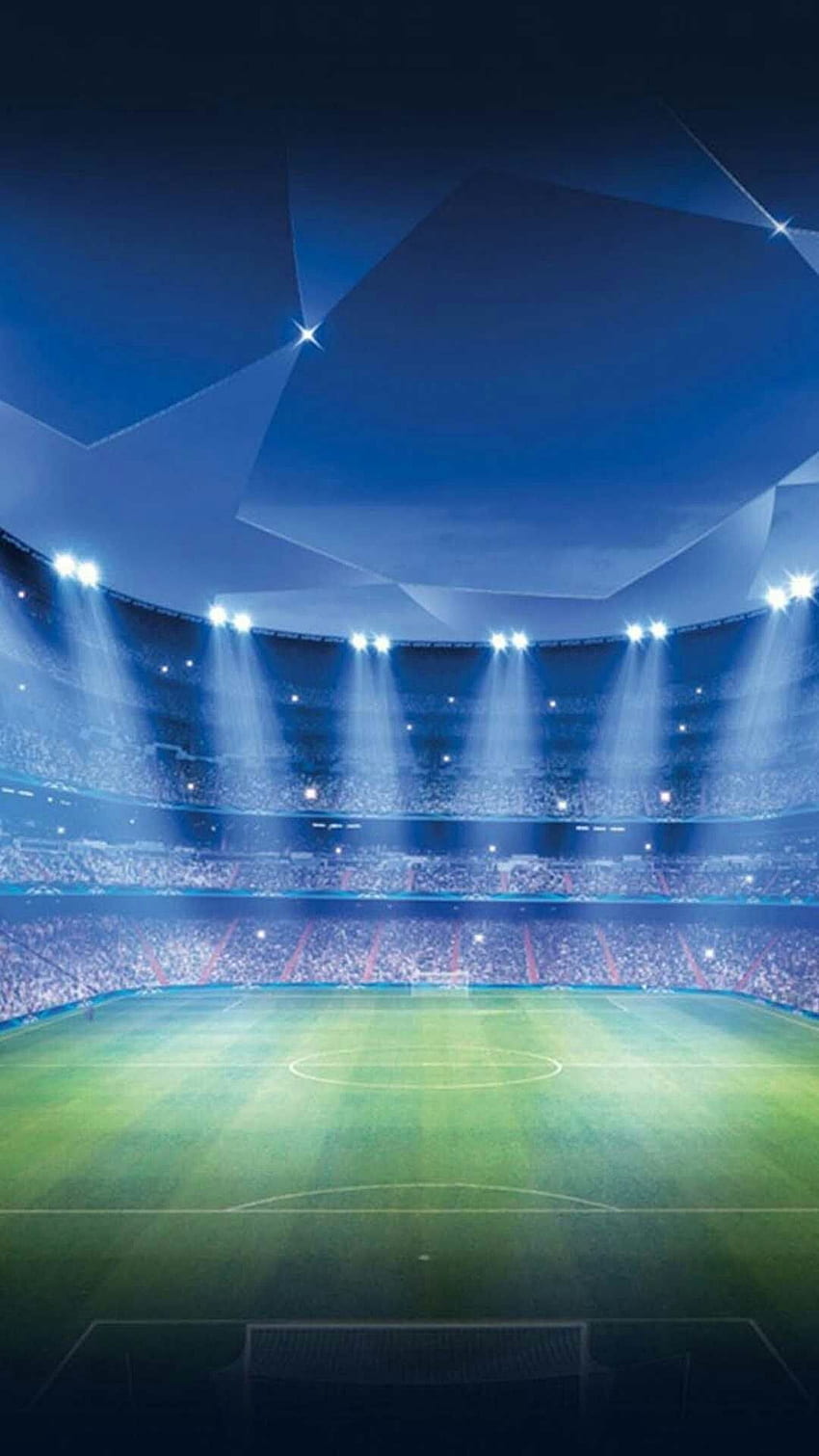 Fußballstadion - UEFA Champions League HD-Handy-Hintergrundbild